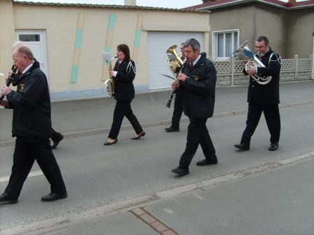 Défilé en l'honneur des anciens combattants