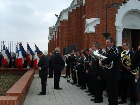 Défilé en l'honneur des anciens combattants