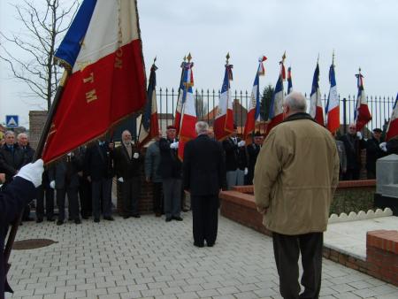 Défilé en l'honneur des anciens combattants