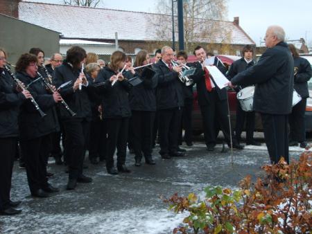 Ste Cécile 2008 : Inauguration du calvaire