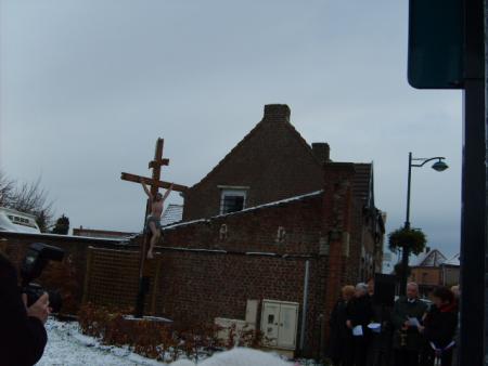 Ste Cécile 2008 : Inauguration du calvaire